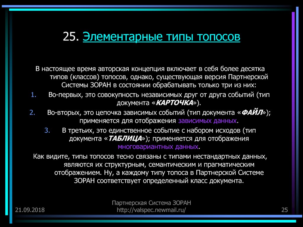 Типы топосов. Топосы в риторике виды. Элементарные типы данных. Топос виды.