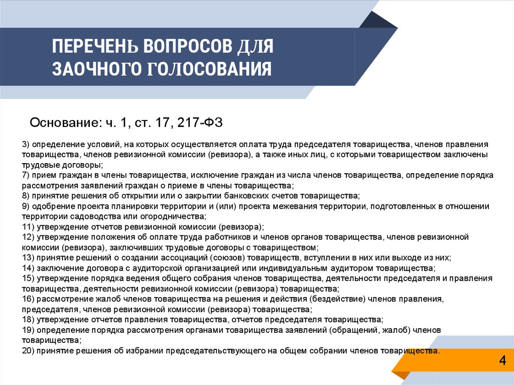 Общий список акционеров. Перечень вопросов на общем собрании.