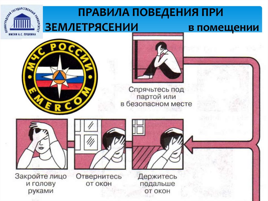 Структура потерь при землетрясении