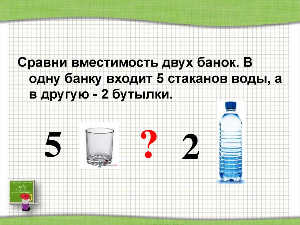 Презентация единица вместимости литр 1 класс