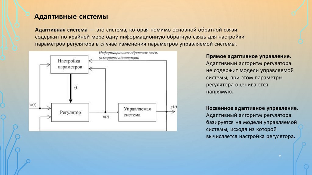 Адаптивное управление это