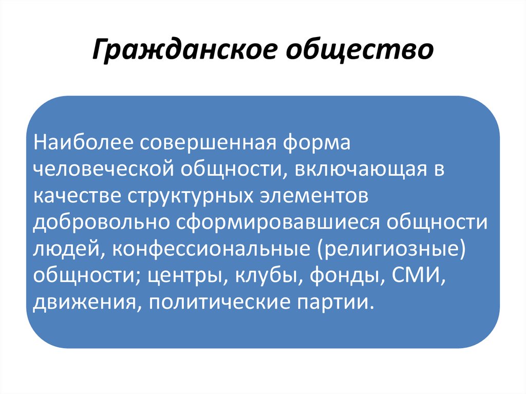 Партия гражданское общество