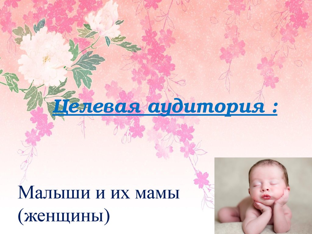 Целевая аудитория :