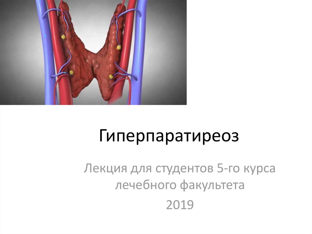 Гиперпаратиреоз патофизиология презентация