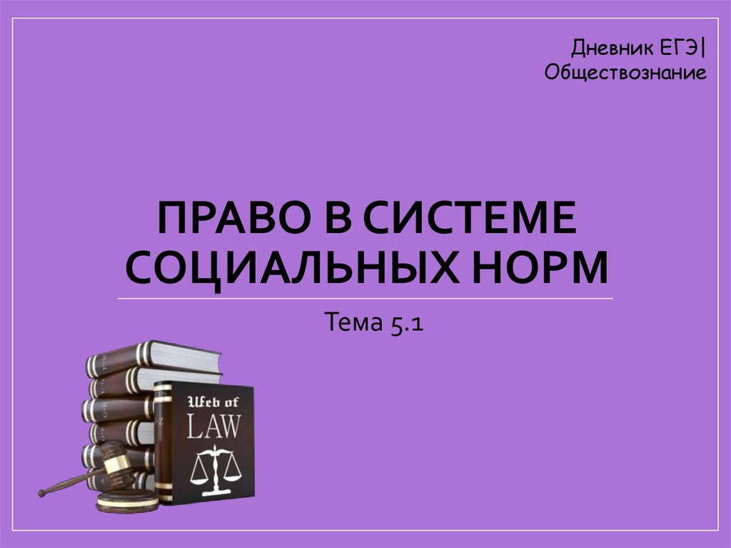 Презентация егэ право в системе социальных норм