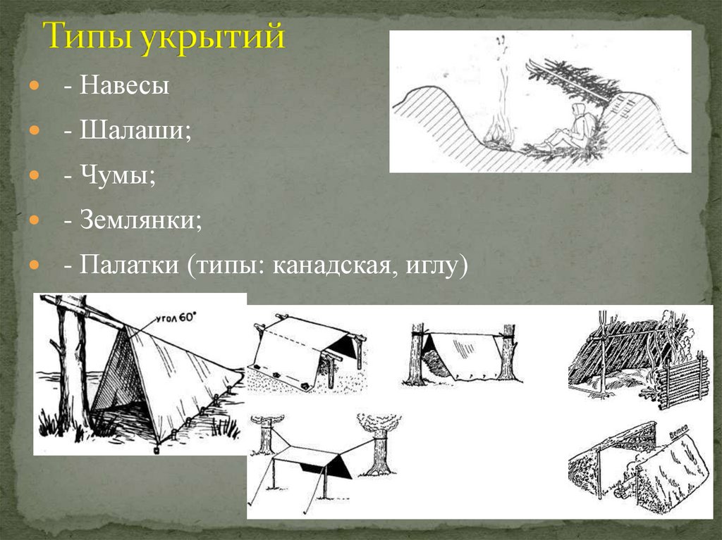 Проект как укрыться от непогоды 9 класс