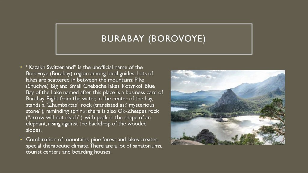 Burabay (Borovoye)