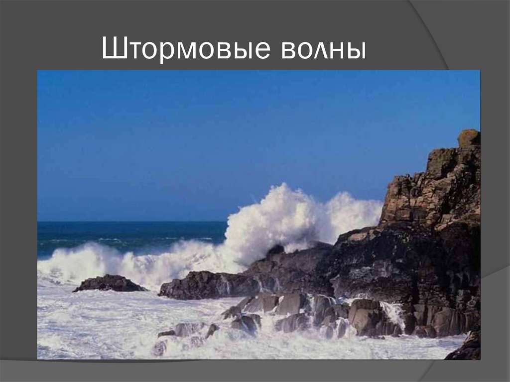 Штормовые волны