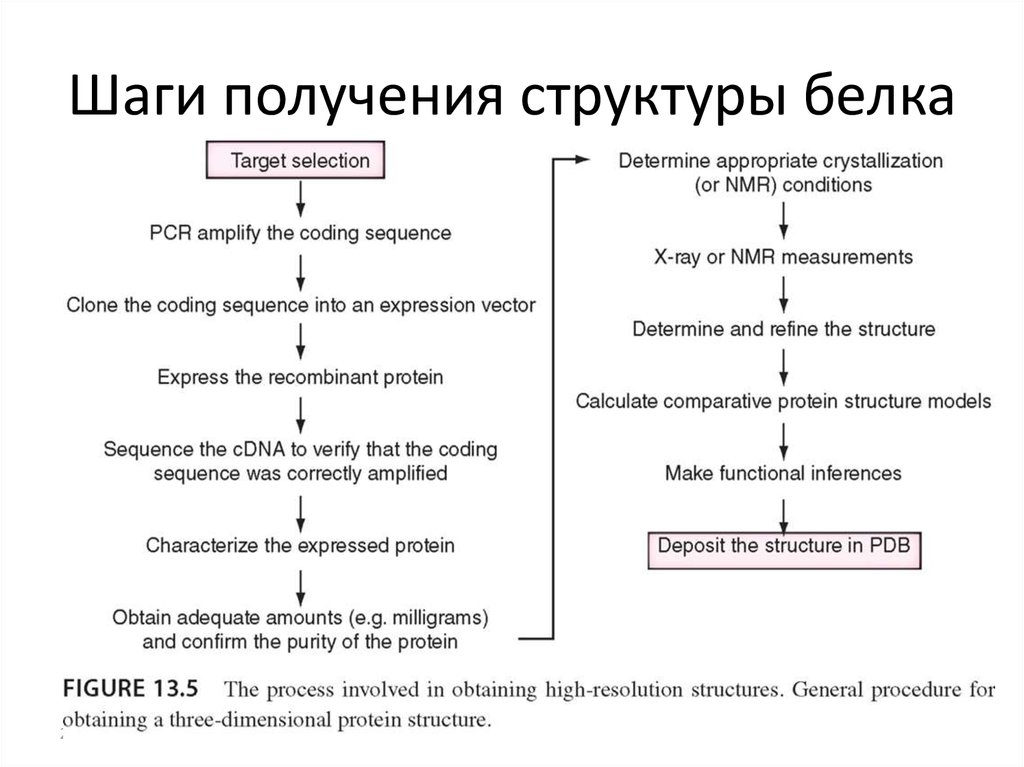 Получение структура