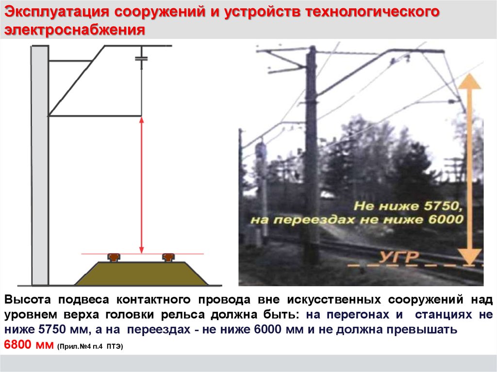 Какая минимальная высота контактного провода. Подвес контактного провода на ЖД ПТЭ. Высота контактного провода на железной дороге ПТЭ. Высота подвеса контактного провода на перегонах и ЖД станциях. Высота контактного провода на ЖД ПТЭ.