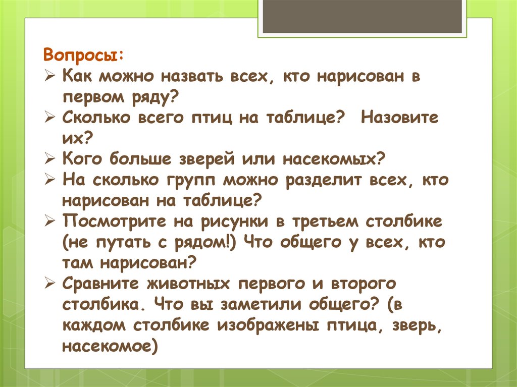 Изложение этажи в лесу 2 класс презентация