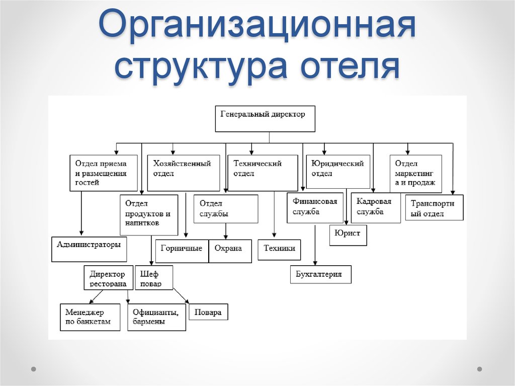 Структура организации ее состав