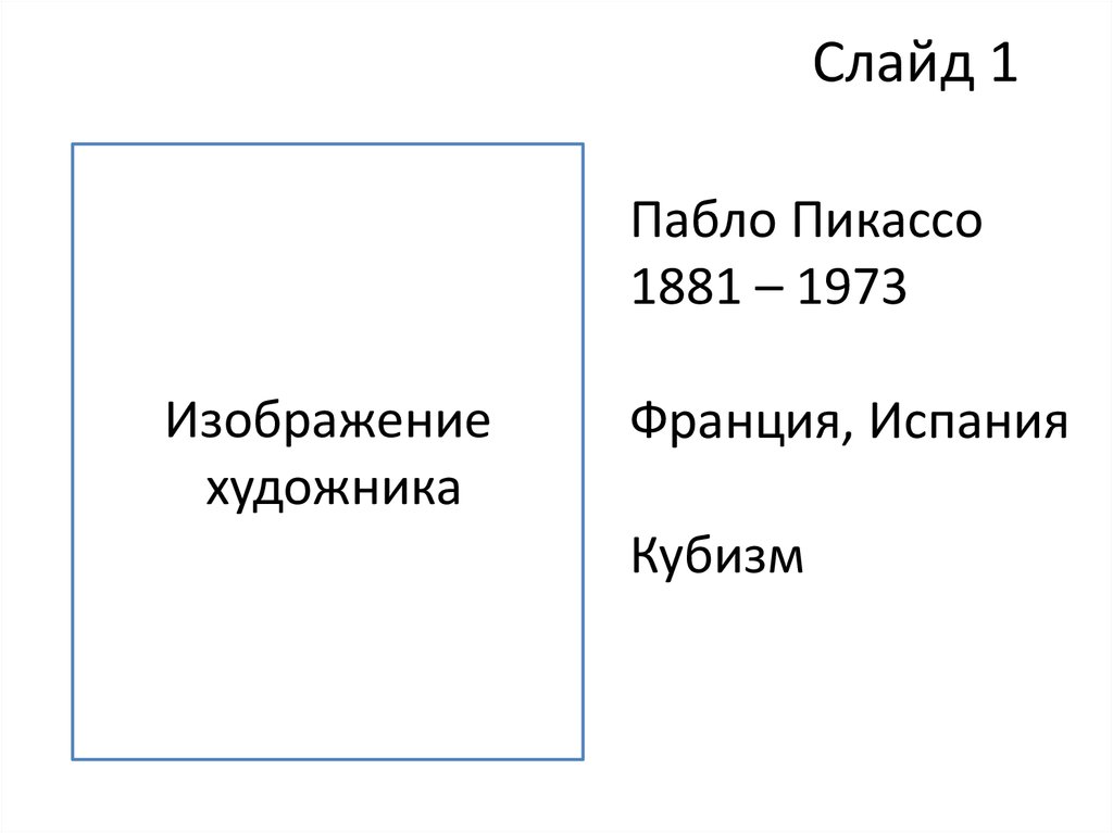 Последовательность подготовки электронной презентации