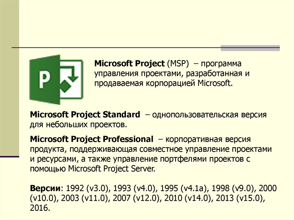 Microsoft project презентация