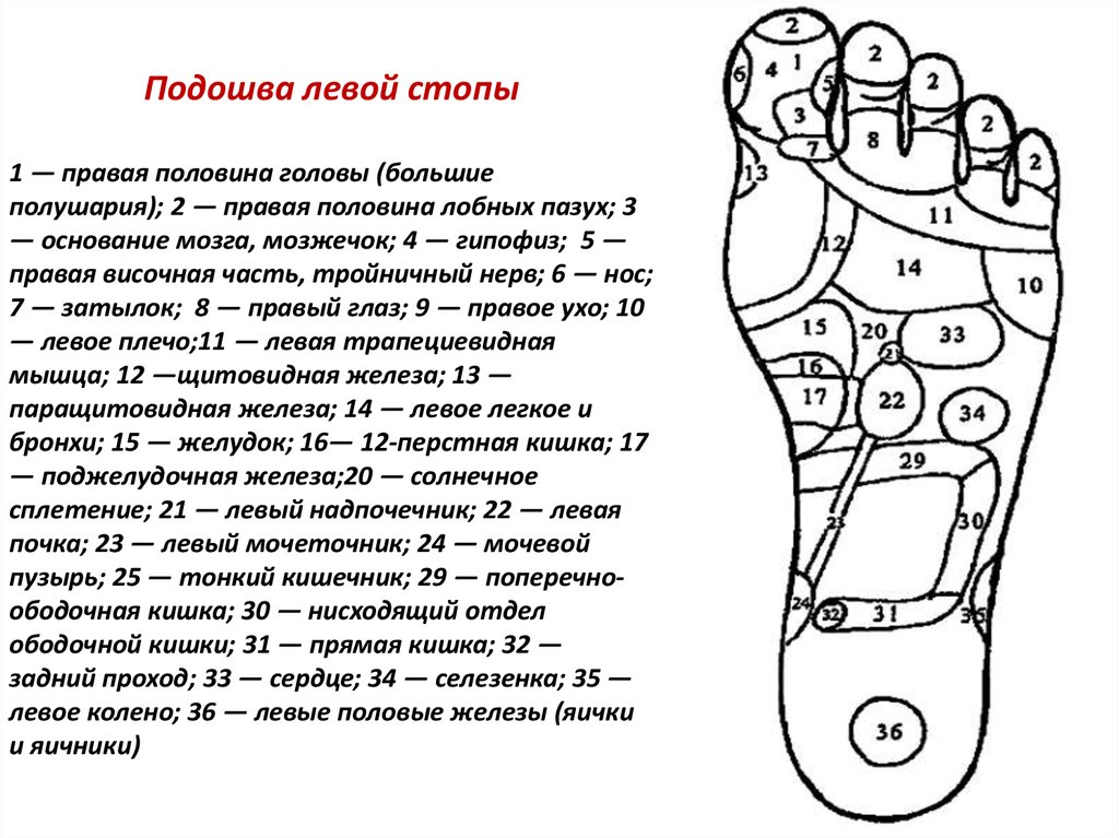 Массаж стоп картинки с описанием