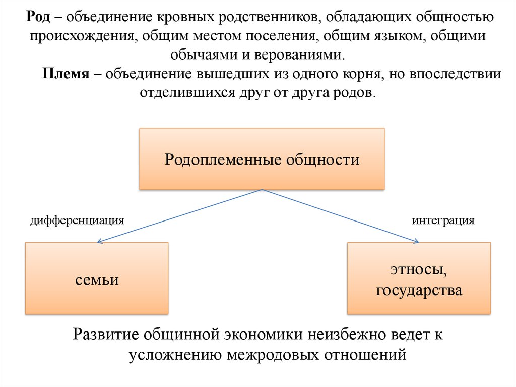 Демографическая общность это