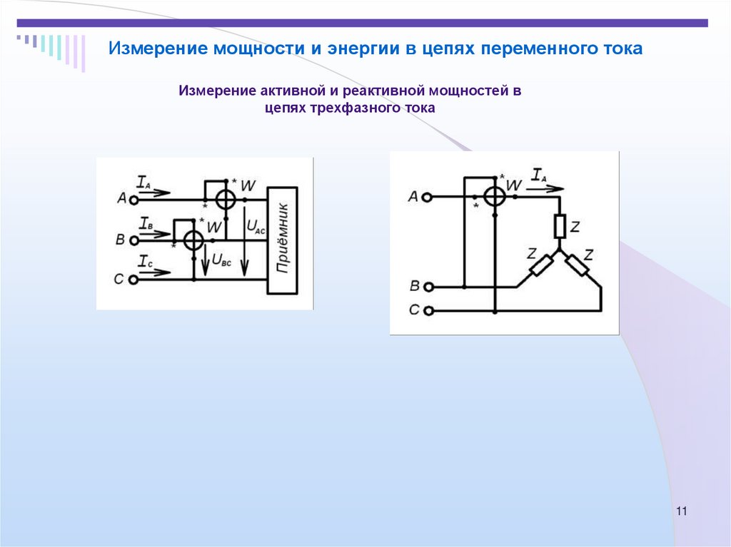 Измерение мощности тока. Измерение мощности в цепях однофазного переменного тока (схемы). Как измерить мощность в цепи трехфазного переменного тока. Схема измерения электрической энергии. Измерение мощности в цепях постоянного и переменного тока.