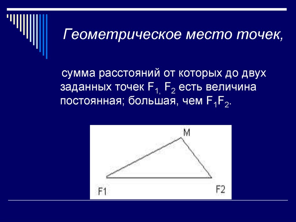 Презентация понятие о гмт применение в задачах. Геометрическое место точек (ГМТ). ГМТ В геометрии это. Геометрическое место точек 7 класс. Геометрическое место точек примеры 7 класс.