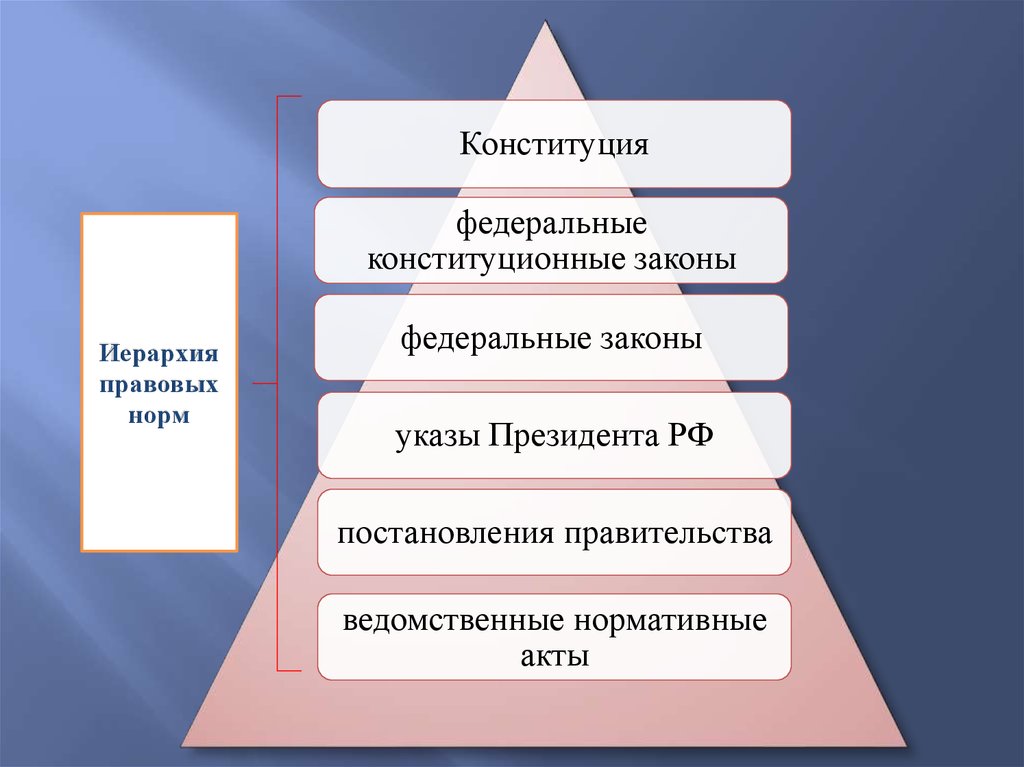 Конституция федеральные законы постановления