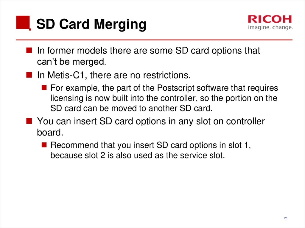 SD Card Merging