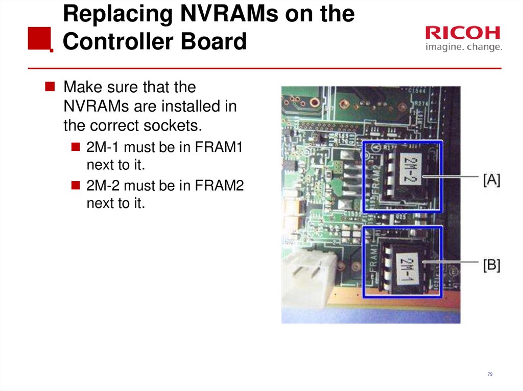 Replacing NVRAMs on the Controller Board
