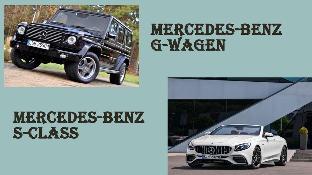 Mercedes-Benz G-wagen