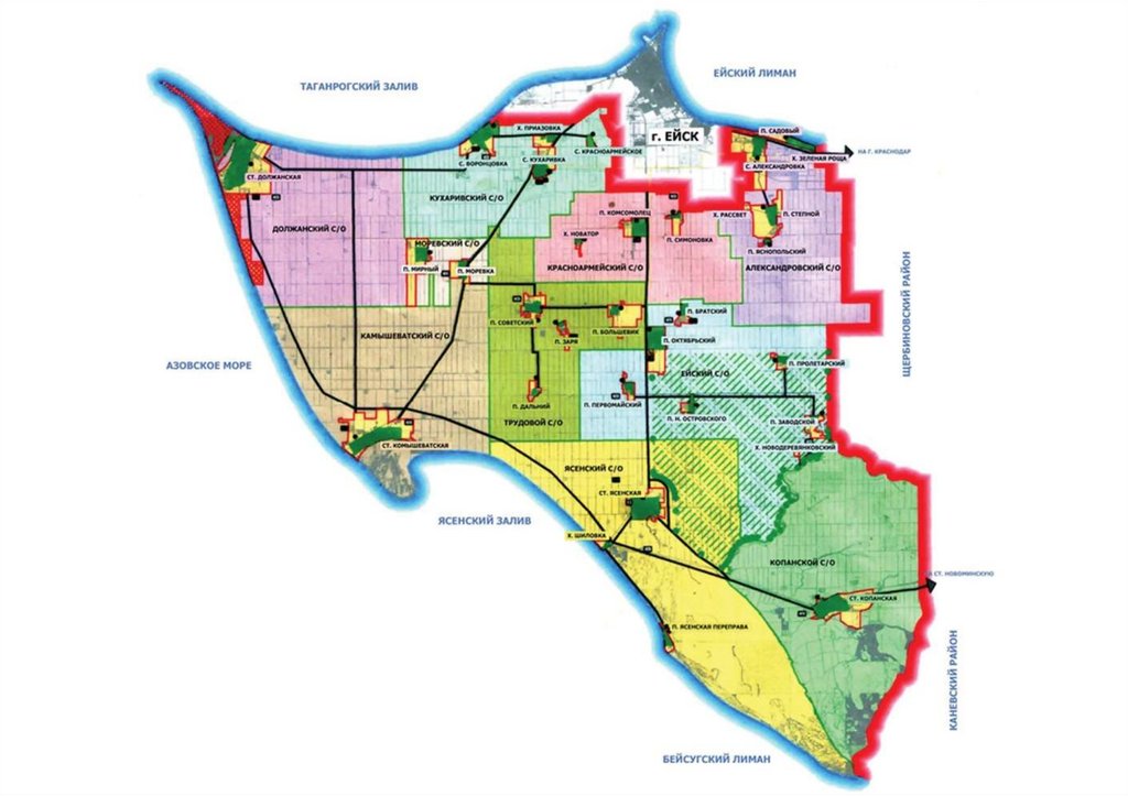 Районы ейска. Карта Ейского района Краснодарского края. Ейск, Ейский район, Краснодарский край. Ейский район карты схемы. Карта Ейского района Краснодарского края подробная.
