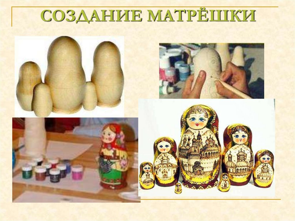 Изготовление матрешки картинки