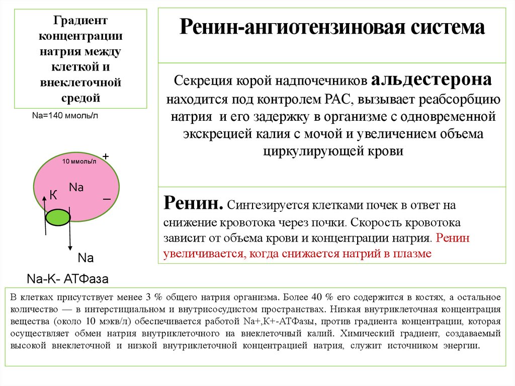 Электролиты калий