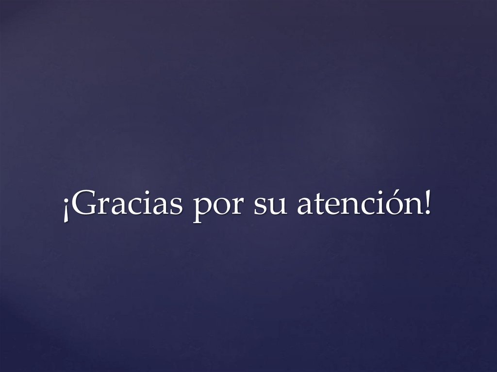 Gracias por