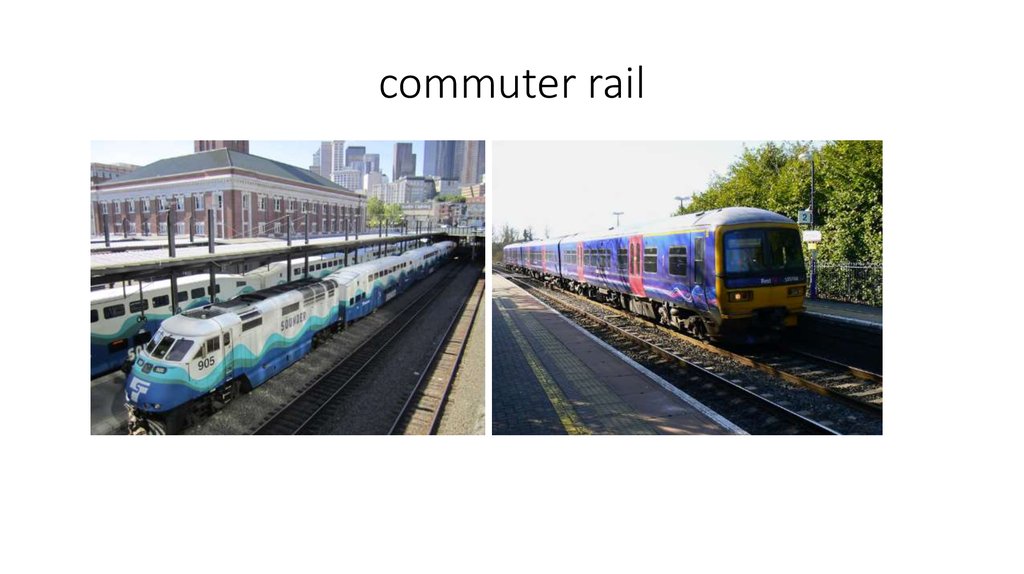 commuter rail