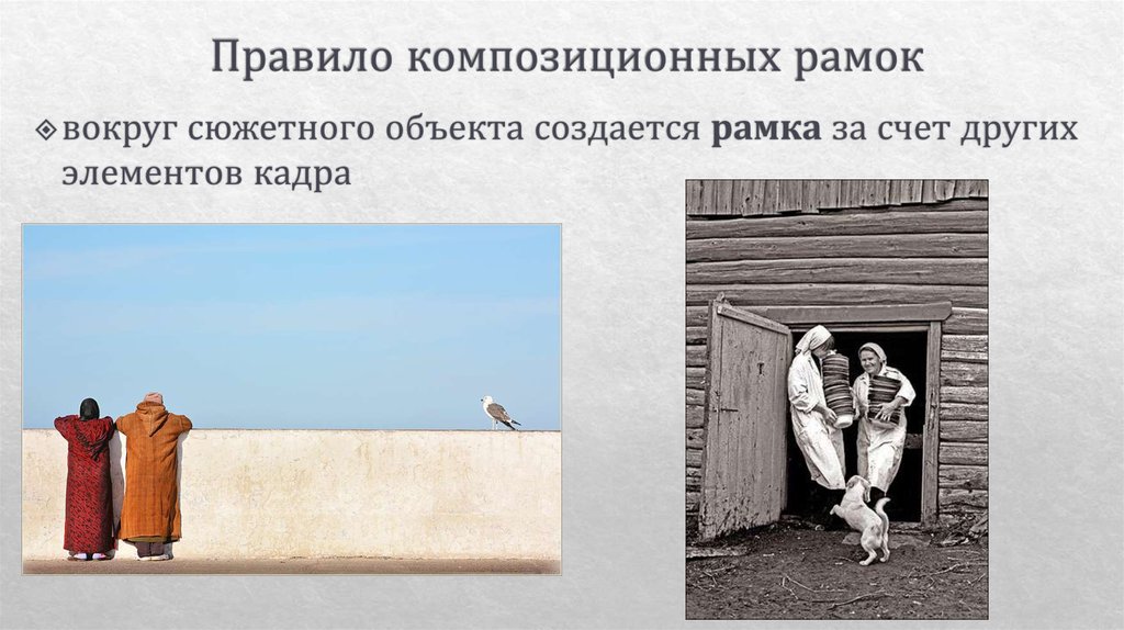 Законы композиции в фотографии