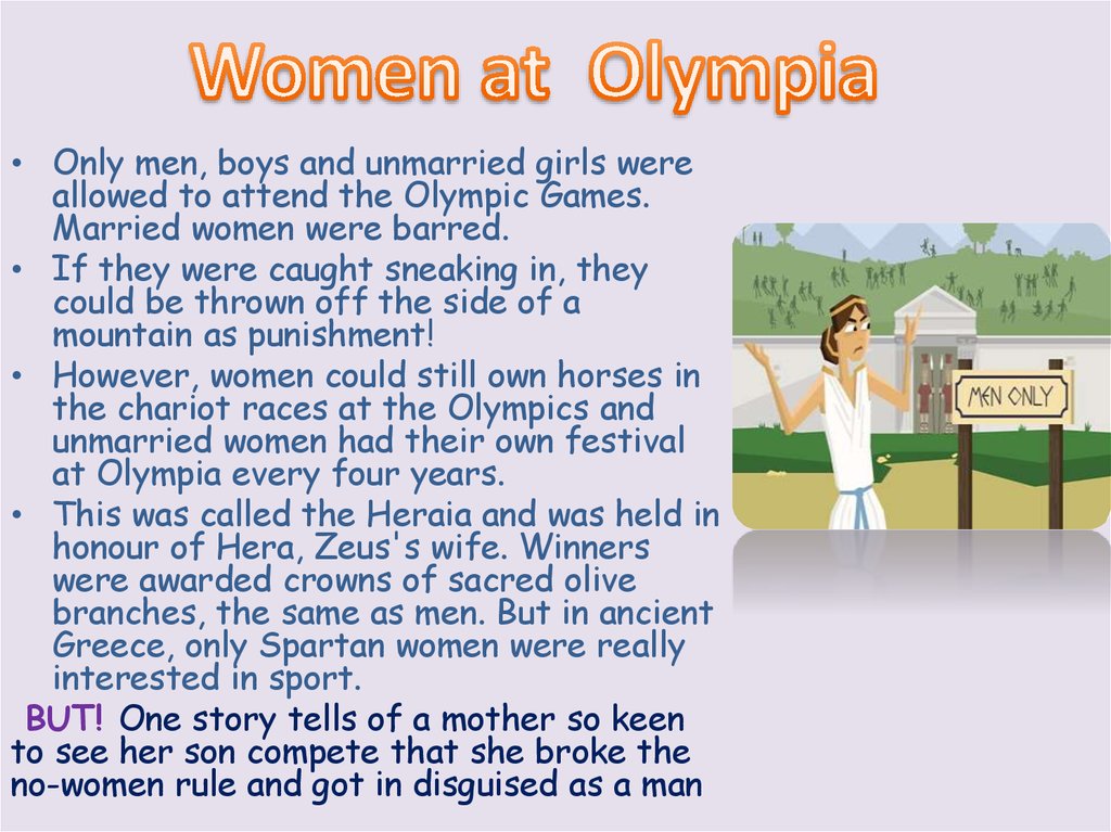 Women at Olympia