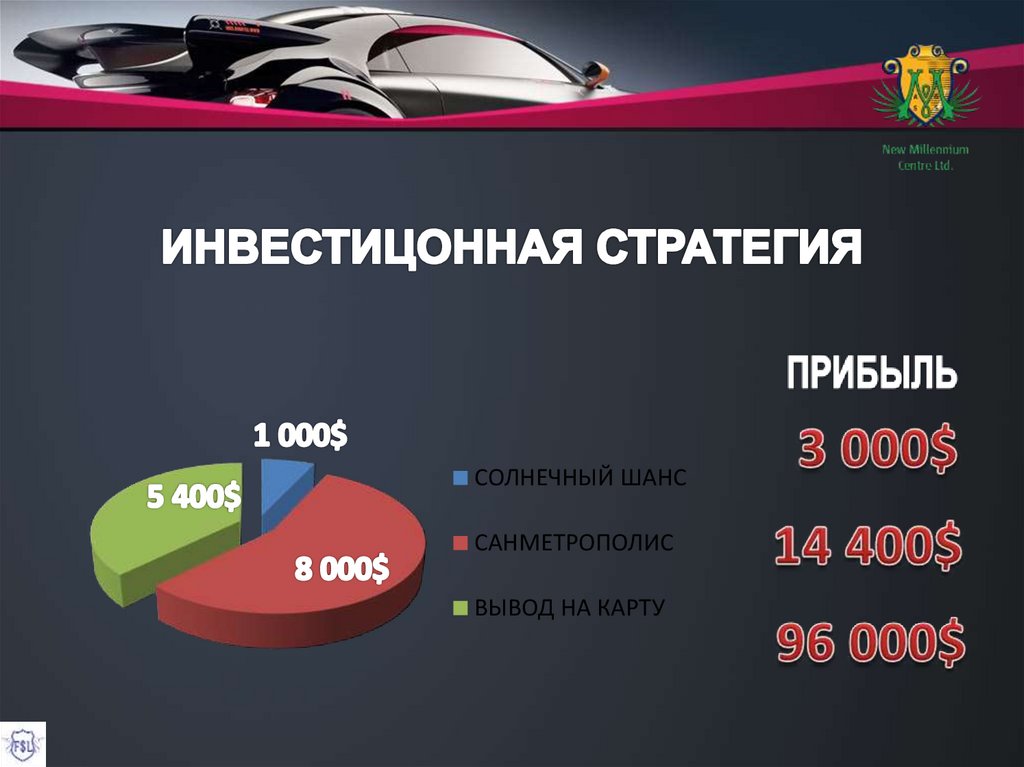 ИНВЕСТИЦОННАЯ СТРАТЕГИЯ