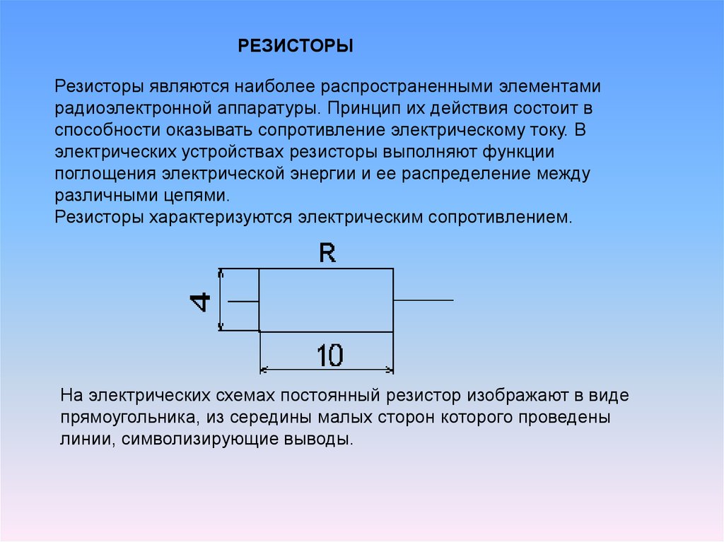 Устройство сопротивления. Роль выполнения резистора. Какую функцию выполняет резистор. Презентация резисторы являются наиболее. Элемент РЭА резистор.