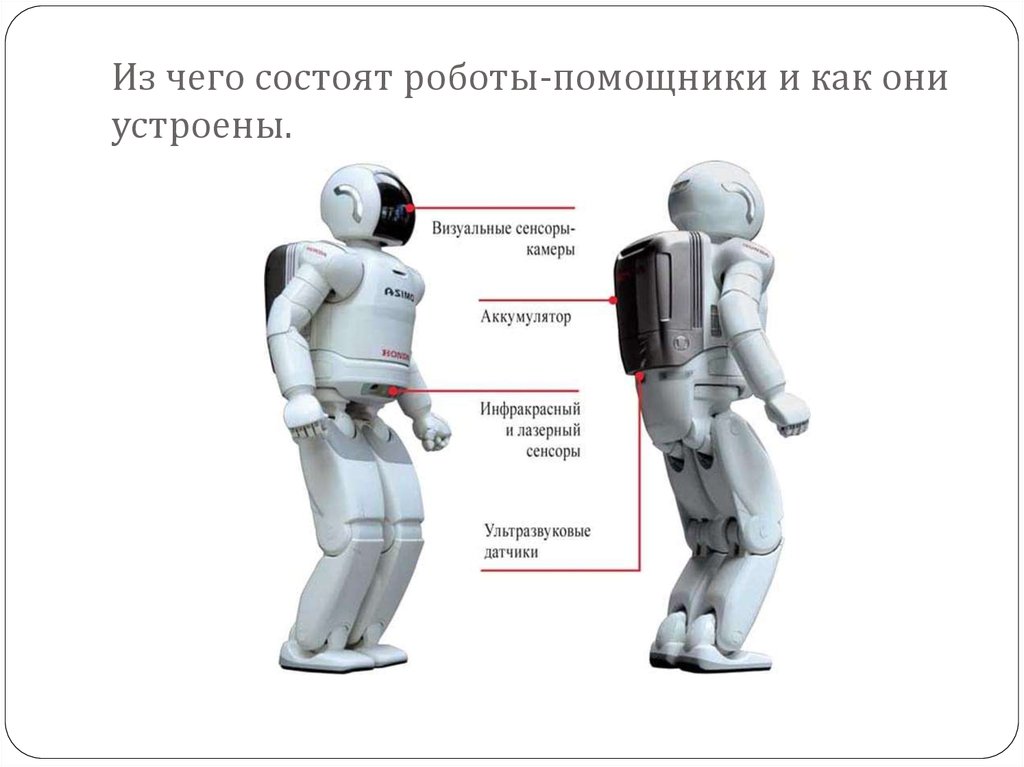 Презентация устройство робота