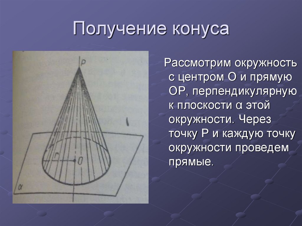 В сосуде конуса. Получение конуса. Образование конуса. Получение конуса вращением. Образ конуса.