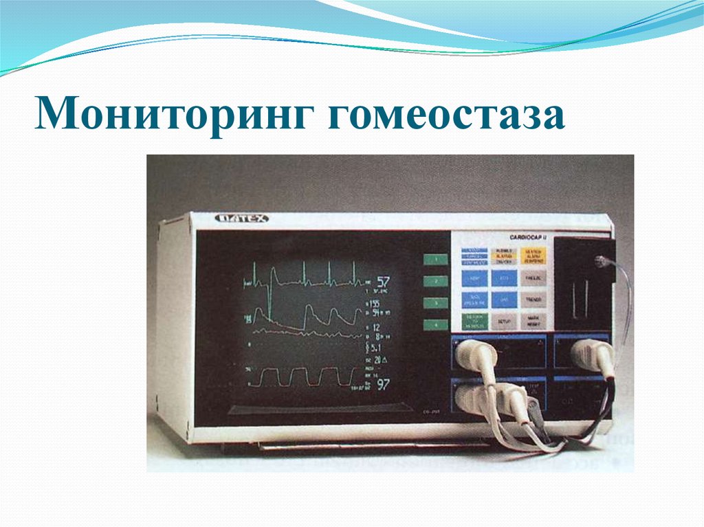 Мониторинг гомеостаза
