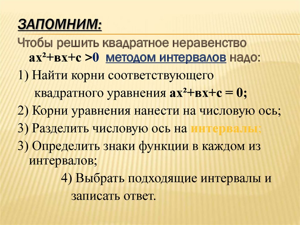 Тест квадратные неравенства 9 класс