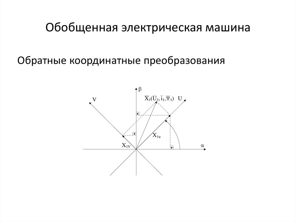 Обобщенная электрическая машина