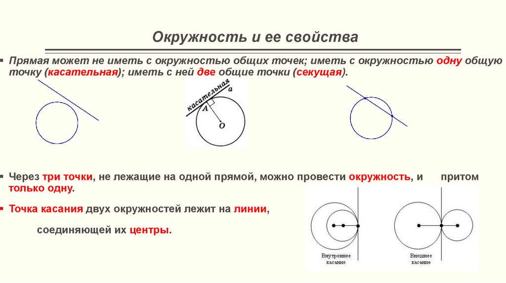 Одно важное свойство окружности 6 класс наглядная геометрия презентация