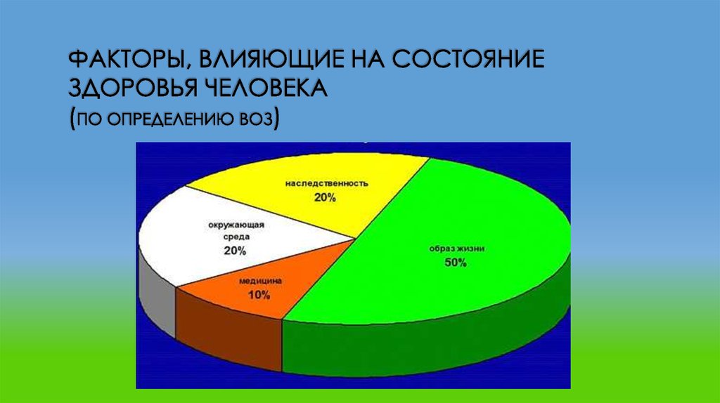 Какой фактор больше влияет. Факторы влияющие на здоровье воз. Факторы влияющие на здоровье по данным воз. Влияние факторов на здоровье человека воз. Внешние факторы влияющие на здоровье.