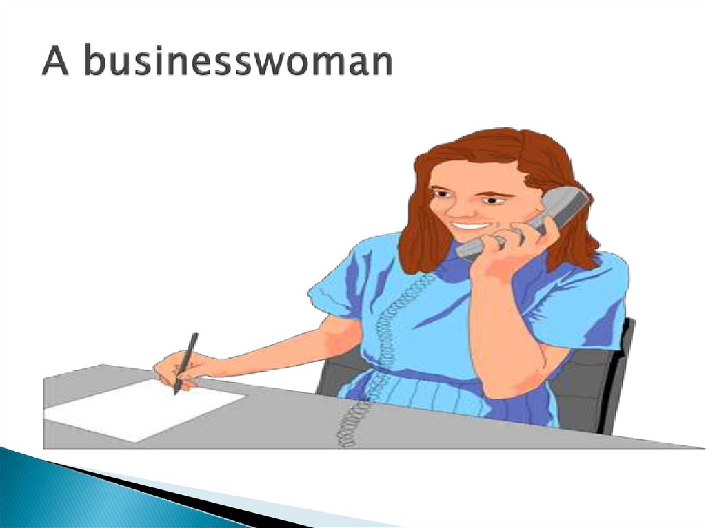 A businesswoman
