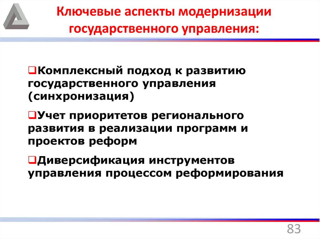 Процесс модернизации в истории. Модернизация государственного управления. Понятие модернизация. Ключевые аспекты. Основные этапы модернизации.