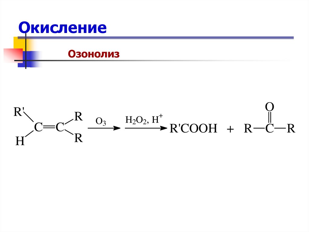 Реакция окисления бутена 2. Озонолиз олефинов. Механизм озонолиза алкенов. Реакция озонолиза алкенов. Озонолиз карбоновых кислот.