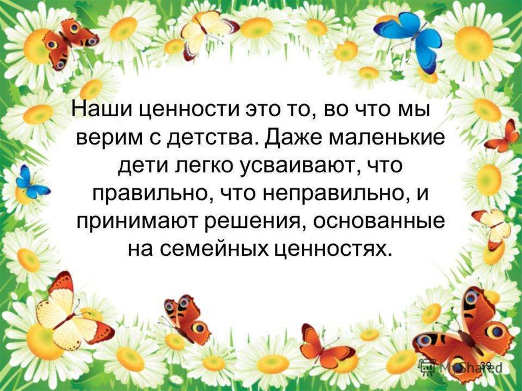 Классный час семья презентация