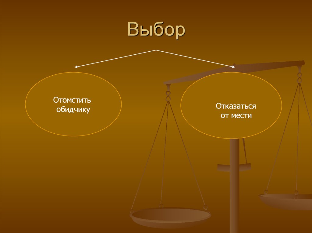 Что легче отомстить обидчику или