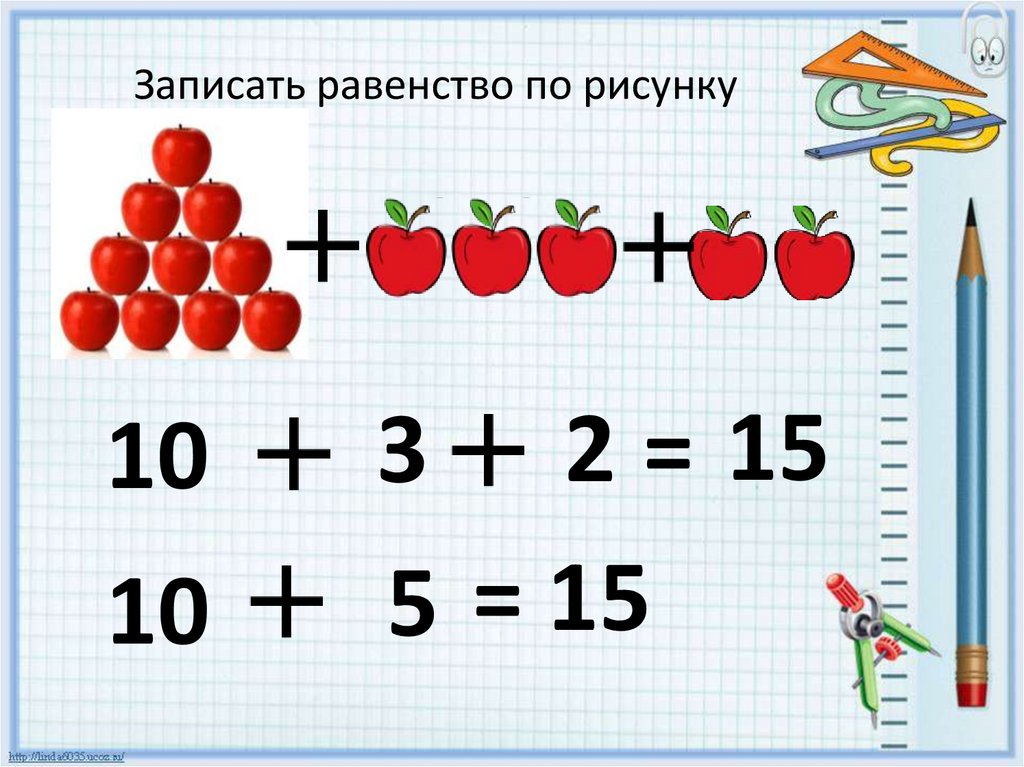 Составь все возможные равенства по рисунку 60 420