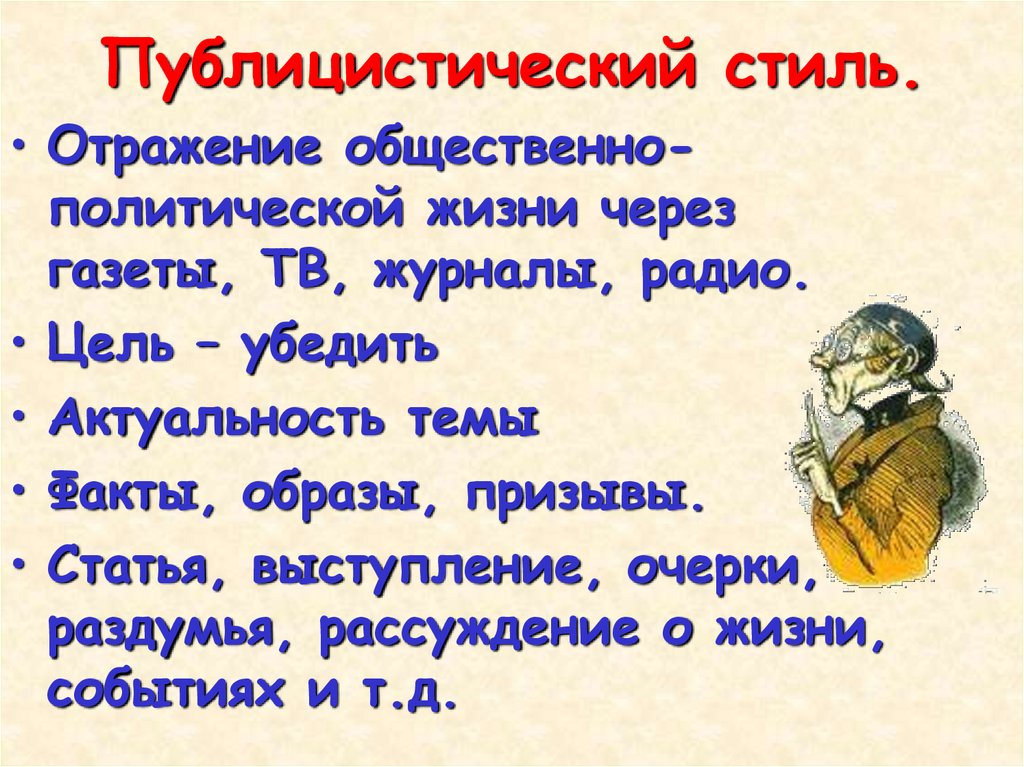 Русский литературный язык и его стили презентация. Публицистический стиль радио.