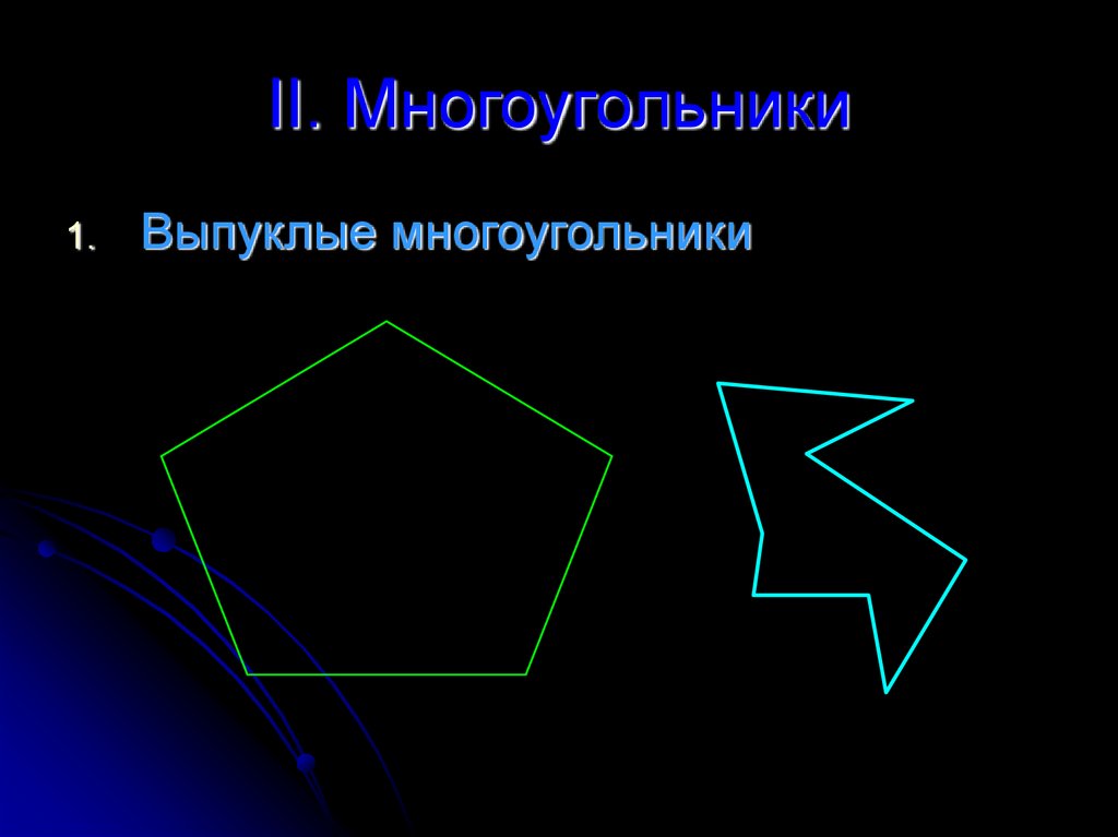 Понятие выпуклого многоугольника. Выпуклый многоугольник. Невыпуклый многоугольник. Неправильный выпуклый многоугольник. Выпуклый n угольник.